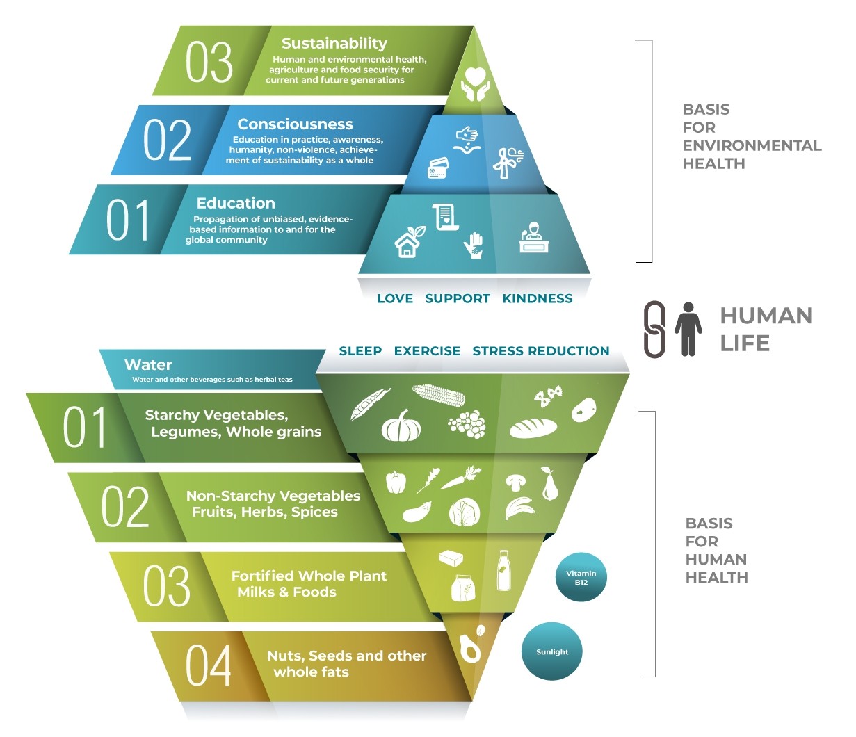 WFPB.ORG | Health Guideline Pyramid