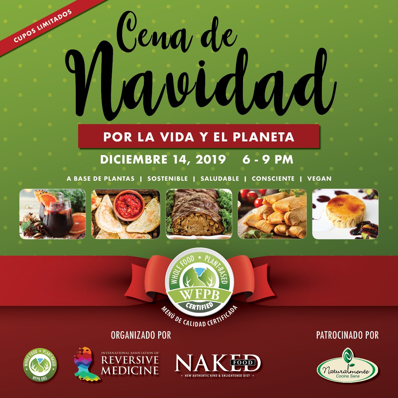 Cena de Navidad por la Vida y el Planeta